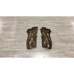 Beretta F81-84 İşlemeli Ahşap Kabze Beretta F81-84 İşlemeli Ahşap Kabze