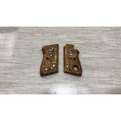 Düğmeli Beretta Ahşap Kabze