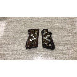 Düğmeli Beretta Ahşap Kabze